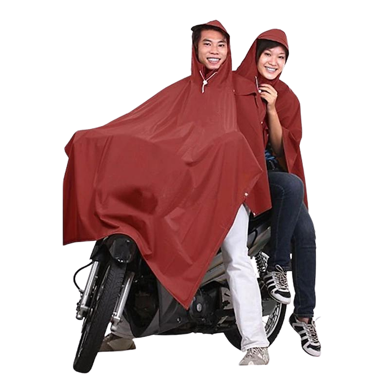 ÁO MƯA HAI ĐẦU - VẢI DÙ CAO CẤP